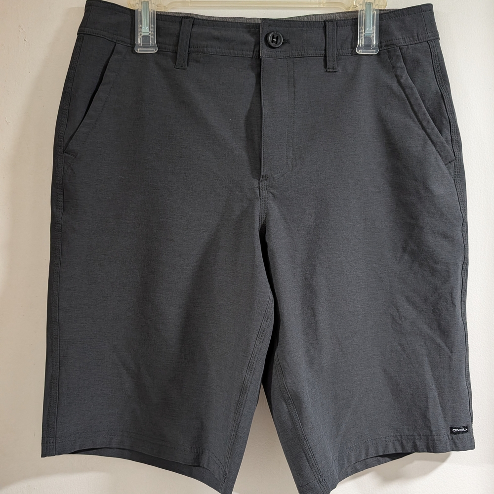 O'Neill Hybrid Charcoal Flat Front Shorts